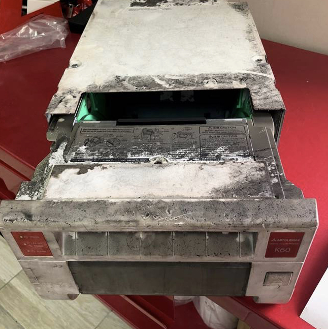 Fire Damaged K60