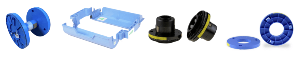 Paper Spools and Ribbon Trays