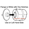P910L Left Hand Paper Spindle-White
