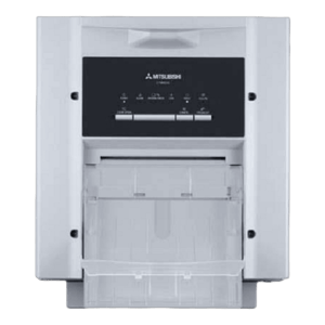 Mitsubishi CP9800DW Dye Sub Photo Printer front facing.